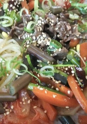 無油ビビンバ（血管ダイエット1247）-レシピのメイン写真