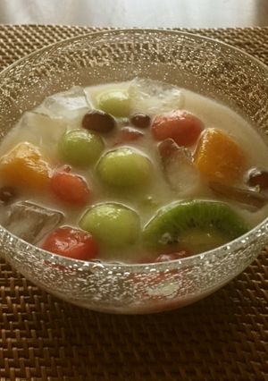 冷やし甘酒ポンチ-レシピのメイン写真