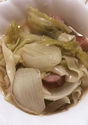 ギョーザの皮アレンジ！フォー ♡+.゜-レシピのメイン写真