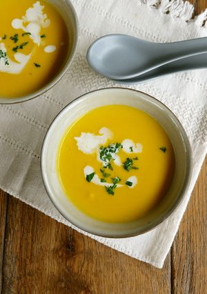 カレー風味のかぼちゃスープ-レシピのメイン写真