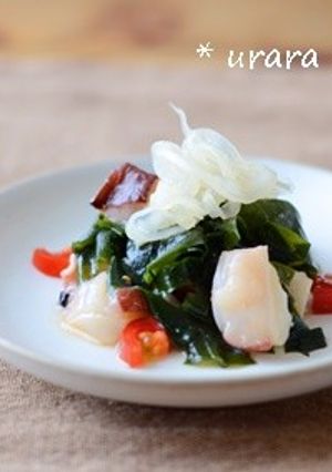 タコとわかめのぬた-レシピのメイン写真