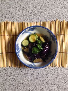 時短ナスシシトウズッキーニ揚げ-レシピのメイン写真