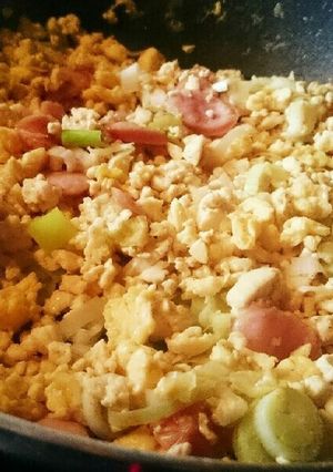 ヘルシー低糖質☆木綿豆腐チャーハン!?☆-レシピのメイン写真