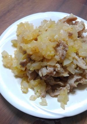 玉ねぎも一緒に❗豚味噌炒め-レシピのメイン写真