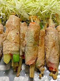 大葉と茗荷の肉巻き-レシピのメイン写真
