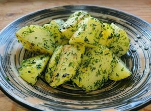 超簡単！お弁当おつまみにも！のり塩ポテト-レシピのメイン写真