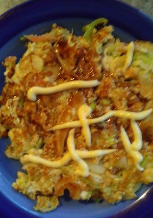低カロリー化豆腐お好み焼き-レシピのメイン写真