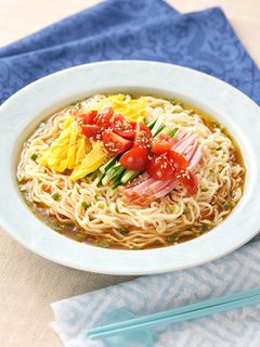 サッポロ一番で!かんたん冷やし中華-レシピのメイン写真