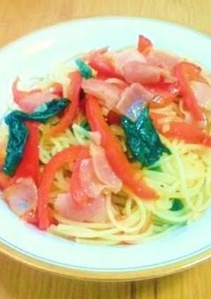 10分で♬彩りアーリオ・オーリオ-レシピのメイン写真