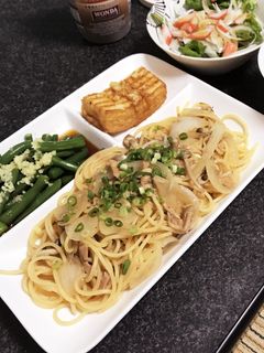 ツナの和風パスタ-レシピのメイン写真
