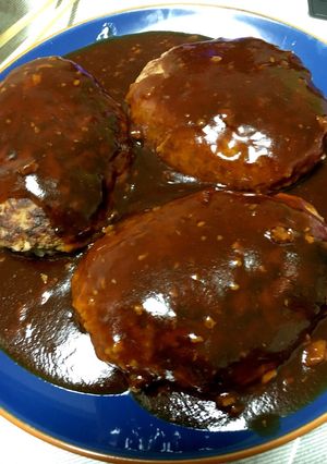 彼氏に作る♡ハンバーグ-レシピのメイン写真
