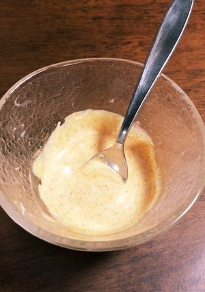 ズボラさんに！カレー風味ドレッシング-レシピのメイン写真