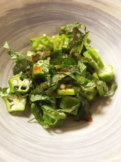 オクラと青じその昆布和え-レシピのメイン写真
