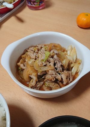 子供と食べる♪豚のしょうが焼き風～-レシピのメイン写真