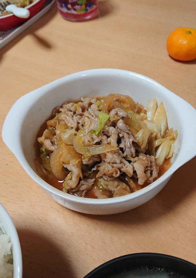 子供と食べる♪豚のしょうが焼き風～-レシピのメイン写真