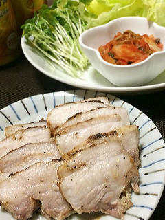 レンジで♪「柔らか塩豚チャーシュー」-レシピのメイン写真