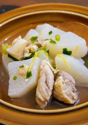 圧力鍋で簡単＊鶏大根の塩レモン煮-レシピのメイン写真