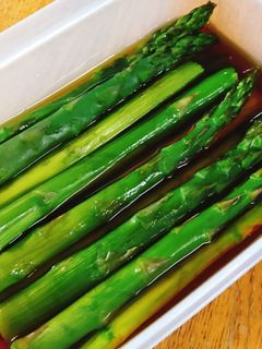 簡単!アスパラの焼き浸し-レシピのメイン写真