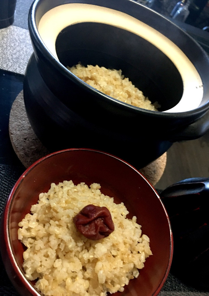 煎り玄米をふっくら柔らかく炊く方法-レシピのメイン写真
