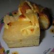 洋ナシ缶のチーズケーキ