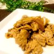 ささっと簡単!豚肉の細切れの生姜焼き♪