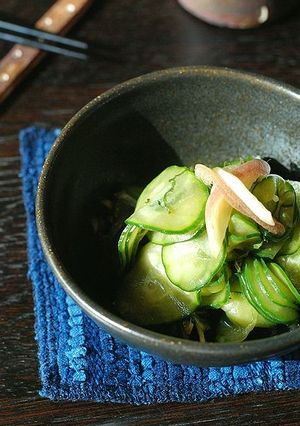 旨い！きゅうりと薬味のピリ辛漬け-レシピのメイン写真