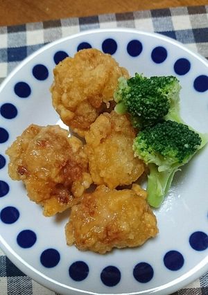 お酢でサッパリ！むね肉の竜田揚げ-レシピのメイン写真