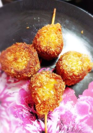 お弁当やおつまみに！カレー味！竹輪揚げ-レシピのメイン写真