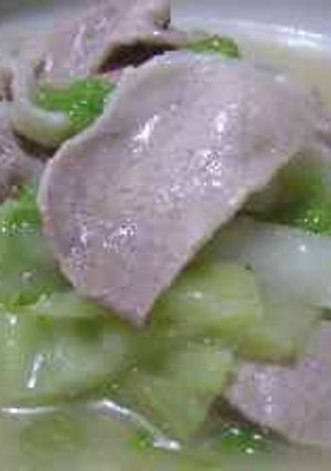 豚肉と白菜のパイタンあんかけ-レシピのメイン写真