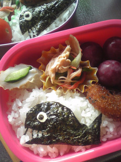 年長■お弁当(くじら)-レシピのメイン写真