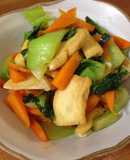 甘辛〜い☆きつねあげとお野菜のたいたん