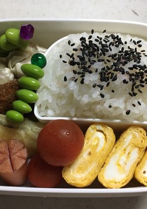 高校生お弁当(2018.6.22)-レシピのメイン写真