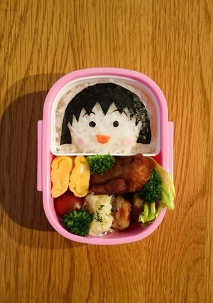 ちびまる子ちゃん 簡単 キャラ弁-レシピのメイン写真