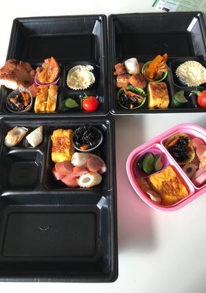2018/06/22夕食弁当-レシピのメイン写真