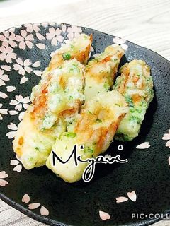 のり弁っぽい♡おかかin竹輪磯辺揚げ♡-レシピのメイン写真
