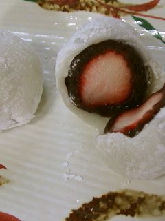 冷凍お餅で簡単!いちご大福 ひなまつりに-レシピのメイン写真
