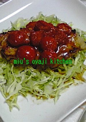 簡単レシピ31ポークステーキトマトソース-レシピのメイン写真
