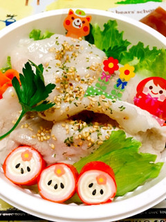 娘弁当♡豚しゃぶ冷やしうどん-レシピのメイン写真