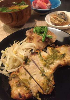 爽やかな味わい豚肉の蕗味噌漬け焼き-レシピのメイン写真