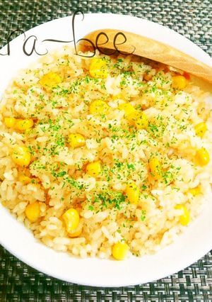 旨いぜ！ツナコーンガーリックライス-レシピのメイン写真