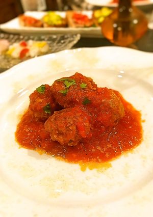 オリーブ入りイタリア風ミートボール-レシピのメイン写真