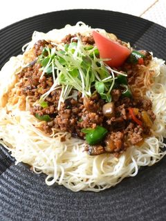 ジャージャー焼き素麺♪-レシピのメイン写真