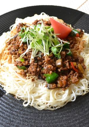 ジャージャー焼き素麺♪-レシピのメイン写真