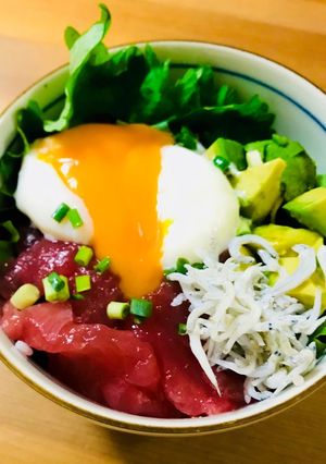 簡単のせるだけ♡ちょっと豪華な鉄火丼-レシピのメイン写真