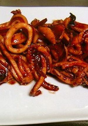 懐かしの屋台風！スルメイカ柔らか煮-レシピのメイン写真