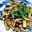 豚肉となすのポン酢炒め