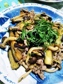 豚肉となすのポン酢炒め-レシピのメイン写真