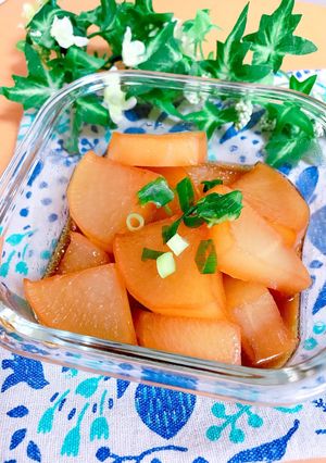 大根だけ♡染み染み煮物-レシピのメイン写真