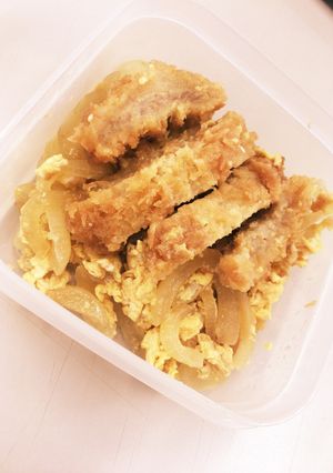 時短！汁なしカツ丼！-レシピのメイン写真
