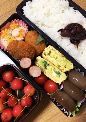 2018／6／22お弁当-レシピのメイン写真